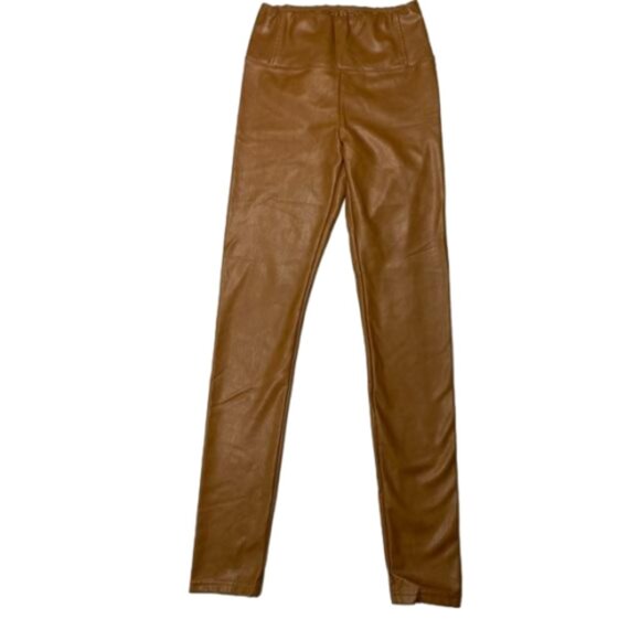 Bagatelle NYC Faux Leather Stretch Pull On Pants Size XS #1230 - Picture 3 of 10